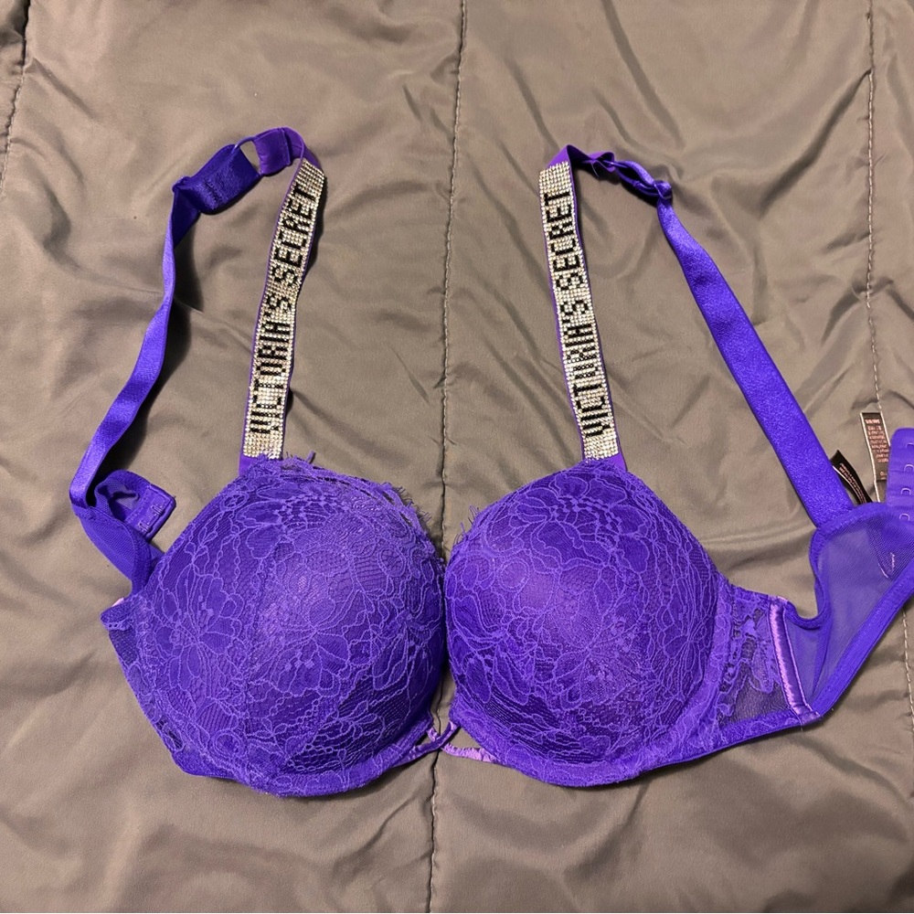 victoria secret bombshell add 2 cups push up bra